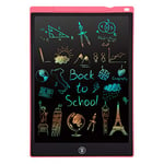 Ardoise Magique,PINKCAT Tablette Dessin Enfant 12 Pouces Tablette D'écriture LCD Cadeau Fille 2 3 4 5 6 7 Ans Jouet Bebe Garcon Tableau Magique Lumi Board