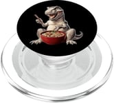 Nouilles japonaises T-Rex Dinosaure PopSockets PopGrip pour MagSafe