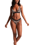 Lemonade Dolls Soft Mesh Knickers, Natural Leopard