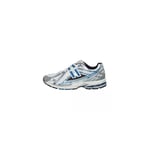 New Balance Homme 1906 Sneaker, Blanc/argenté/Bleu, 45.5 EU