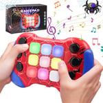 Toys for 6 7 8 9 Year Old Boys Girls: Quick Push Pop Game Sensory Fidget Toys Gifts for Boys Age 5 6 7 8 9, Handheld Games Consoles Autism Toys Birthday Presents for Boys Girls Kids Teen Age 3-12