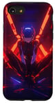 iPhone SE (2020) / 7 / 8 Manga Anime Space Girl Case