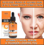 Anti Ageing Anti Wrinkle Face Lift Serum Vit C Hyaluronic Skin Eyes Essence