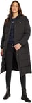 Tommy Jeans Doudoune Femme Maxi Essential Puffer Longueur Genoux, Noir (Black), M