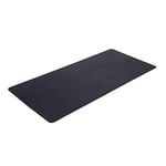 MOTIONTEX Tapis d'équipement d'exercice pour Tapis de Course, rameur, Machine elliptique, équipement de Fitness, Protection du Sol de Gym à Domicile, 76,2 x 167,6 cm, Noir