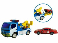 Police Wrecker Truck And Toy Car Combo Set Tow Truck Kids Big Daddy 