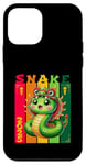 Coque pour iPhone 12 mini Nouvel An chinois du serpent vert 2025 Zodiaque Lunaire