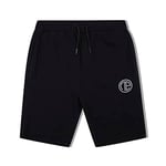 One Athletic Iverson Men's Cotton Shorts, Small, Black