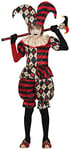 FIESTAS GUIRCA Déguisement Arlequin Diamant - Clown Bouffon - Déguisement Halloween Enfant 7-9 Ans