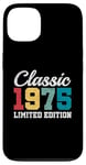 Coque pour iPhone 13 50 Year Old Classic 1975 Édition limitée rétro 50e anniversaire