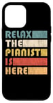 iPhone 12 mini Relax The Pianist Is Here Piano Funny Musician Case