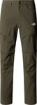 The North Face Men's Exploration Convertible Tapered Pants New Taupe Green, 50 - Regular