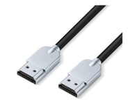 Microconnect - High Speed - Hdmi-Kabel Med Ethernet - Hdmi Hane Till Hdmi Hane - 50 Cm - Svart - Superslimmad