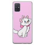 ERT GROUP Coque de téléphone Portable pour Samsung A71 Original et sous Licence Officielle Disney Motif Marie 007 Parfaitement adapté à la Forme du téléphone Portable, Coque en TPU