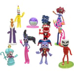 12 The Amazing Digital Circus Figurer Set, Pomni Jax Modell Leksaker För Barn Presenter, The Amazing Digital Circus Samlarobjekt Anime Figurer 12pcs-g