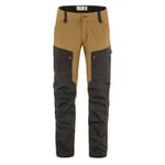 Fjallraven 87176-030-232 Keb Trousers M Pants Men's Dark Grey-Buckwheat Brown Size 48/L