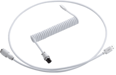 CableMod Pro Coiled Cable - Glacier White