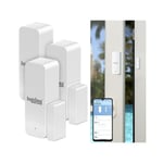 Détecteur d'ouverture de porte/fenêtre connecté ZigBee - Luminea Home Control - XMD-106.zigbee - Blanc