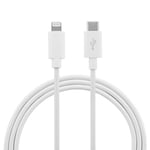 Masterplug USB C Charge and Sync Cable for Apple Devices, 1 Metre