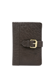 Celtic & Co. Buckle Leather Wallet, Chocolate