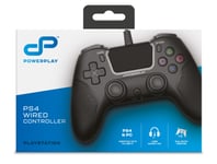 PowerPlay PS4 Wired Controller (Black) (PC, PS4)