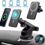 Magnetic Wireless Car Charger Mount Holder For iPhone Magsafe16 15 14 13 Pro Max