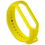 OcioDual Silicone Bracelet Strap Compatible with Xiaomi Mi Band 6 5 Amazfit Band 5 Yellow Adjustable Watchband Wristband Replacement