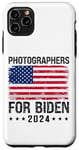 Coque pour iPhone 11 Pro Max Photographes pour Biden 2024