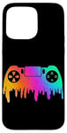 Coque pour iPhone 15 Pro Max Manette de jeu graphique jeux vidéo adolescents esthétiques