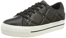 Desigual Femme Shoes_Street_Eye Tiger Basket, Noir, 39 EU