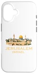 iPhone 16 Jerusalem Souvenir Israel Skyline Jewish Israeli Women Men Case