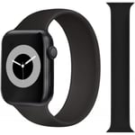 Elastisk Sportarmband Apple Watch 38/40/41mm - Svart Black Small