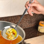 Kitchen Gadgets Stainless Steel Strainer Vegetable Residue Oil Mesh Colander