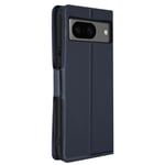 Case for Google Pixel 8, Card Holder, Wallet Stand, Slim, Navy