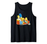 The Simpsons Homer Marge Maggie Bart Lisa Simpson Couch Tank Top