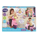 Jeu d'éveil Vtech Baby Porteur scooter interactif 3 en 1 Rose