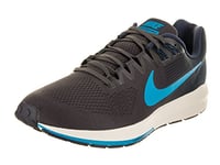 Nike Herren Laufschuh Air Zoom Structure 21, Men's Training Shoes, Grey (Obsidian/Blue Hero-Thunder Gre 404), 13 UK (48.5 EU)