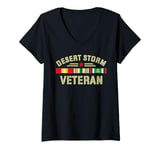 Womens Desert Storm Veteran V-Neck T-Shirt