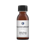 Mystic Moments | Blackcurrant Seed Carrier Oil 125ml - Pure & Natural Oil Perfect For Hair, Face, Nails, Aromatherapy, Massage and Oil Dilution Vegan GMO Free