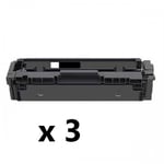 3 x Black  M255dw - W2210A Toner Cartridges Compatible for HP Laserjet Pro