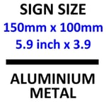 Metal Blade Tin Sign Aluminium Wall Door Movie Film Art Room Man Cave 15x10cm S