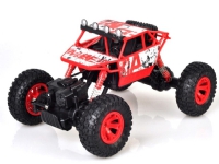 Rock Rover Fjernstyret 4WD Crawler 1:18 2.4G, Rød