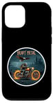 Coque pour iPhone 12/12 Pro Heavy Metal Thrash Hard Rock Horreur Rocker Tenue moto