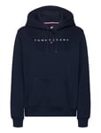 Tommy Jeans Tjw Reg Linear Hoodie Marinblå