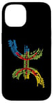 Coque pour iPhone 14 LA LUMIERE DE MA CULTURE KABYLE AMAZIGH