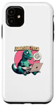 iPhone 11 Jurassic Tech - Funny meme quote office t-rex italy - S10 Case