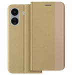 Avizar Case for Xiaomi Redmi 13C Fabric Card Holder Stand Sensitive Series, Gold