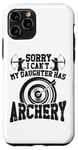 iPhone 11 Pro Archery Bow Archer Mom Mother Vintage Sorry I Can't My Case