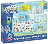 Alphablocks AN25 Clip Phonics Fun Toy-Learn Letter Sounds, Master The Alphabet,