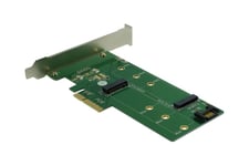 Inter-Tech KT015 - interfaceadapter - M.2 Card / SATA 6Gb/s - PCIe 3.0 x4